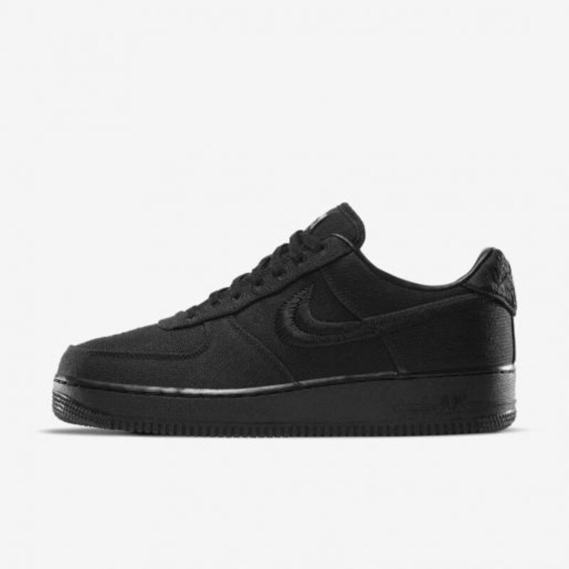 Stussy x NK Air Force 1 Triple Black