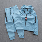 Conjunto NK Tech Fleece Azul