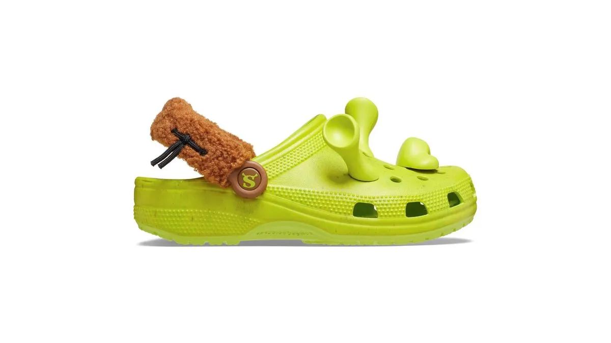 Sandália Crocs Shrek Classic Clog LIME PUNCH